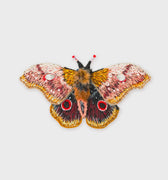 Emperor Mopane Moth Brooch
