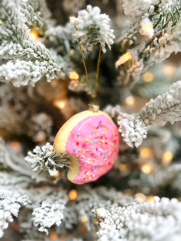 Soft Sugar Cookie With A Bite Ornament