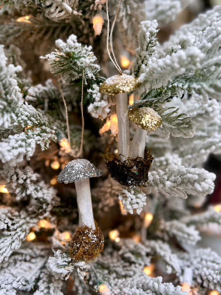 Small Enchanted Toadstool Ornament