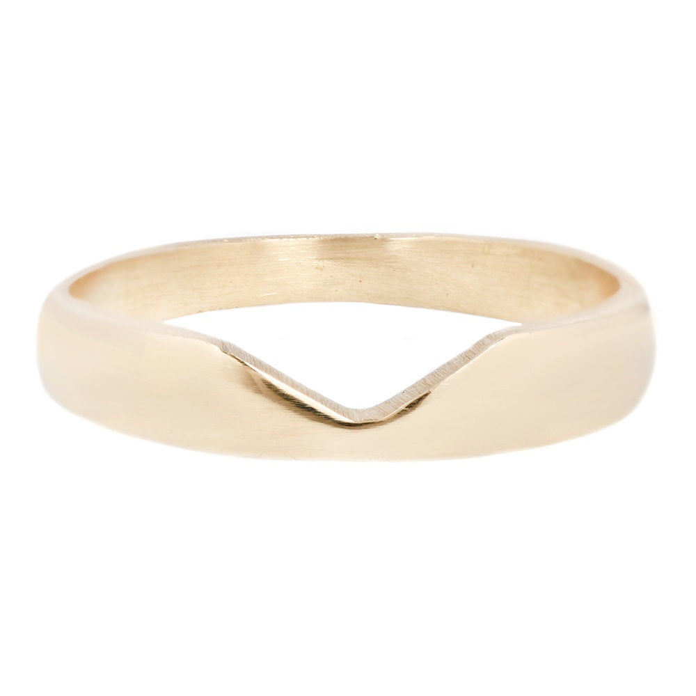 Silver Notch Ring