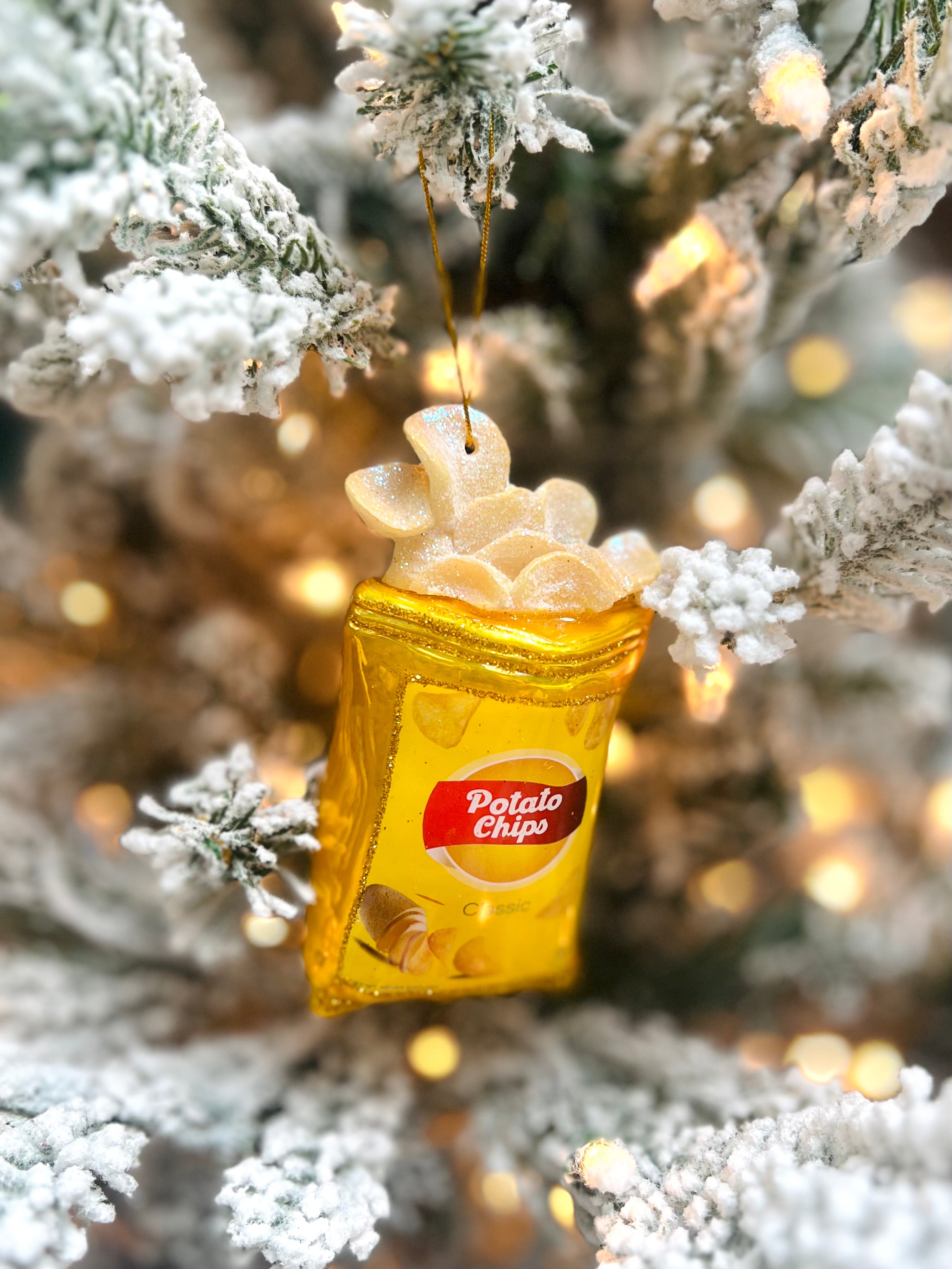 Bag of Potato Chips Ornament