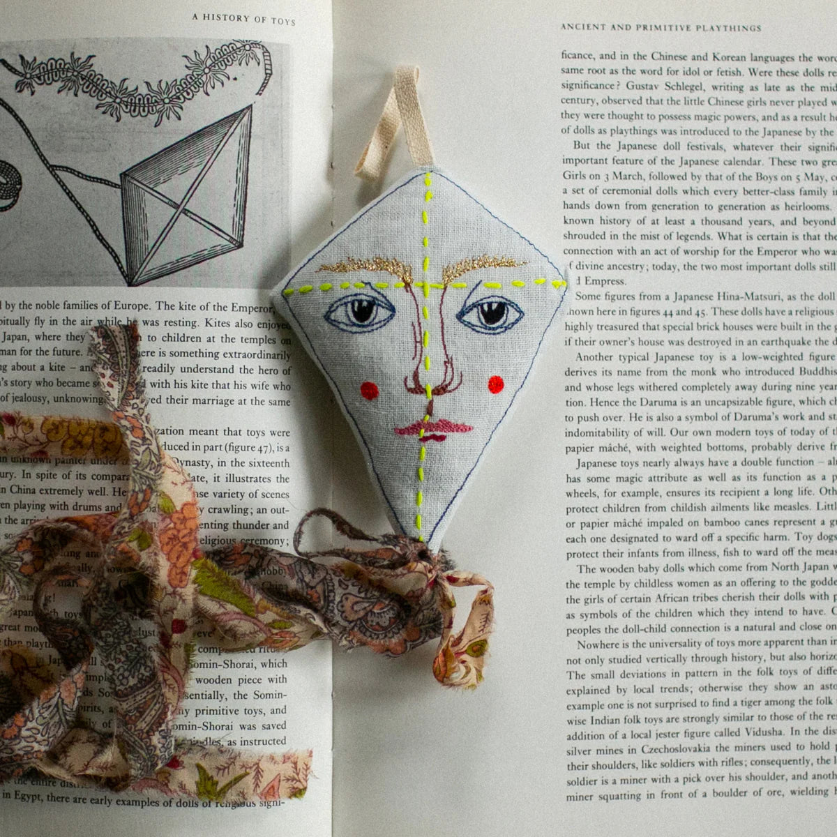 Handsome Kite Lavender Ornament