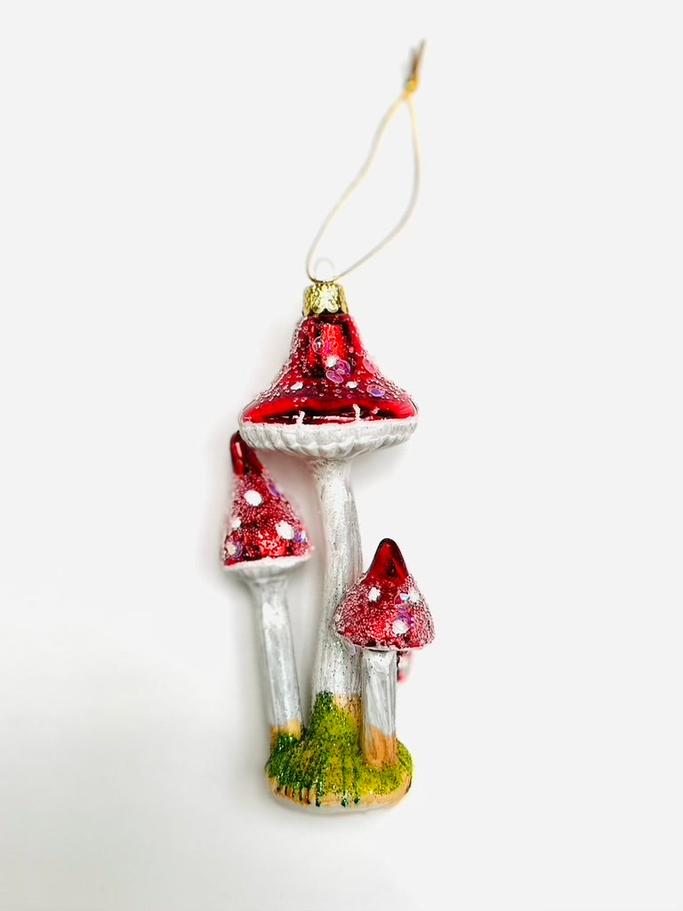 Mushroom Cluster Ornament