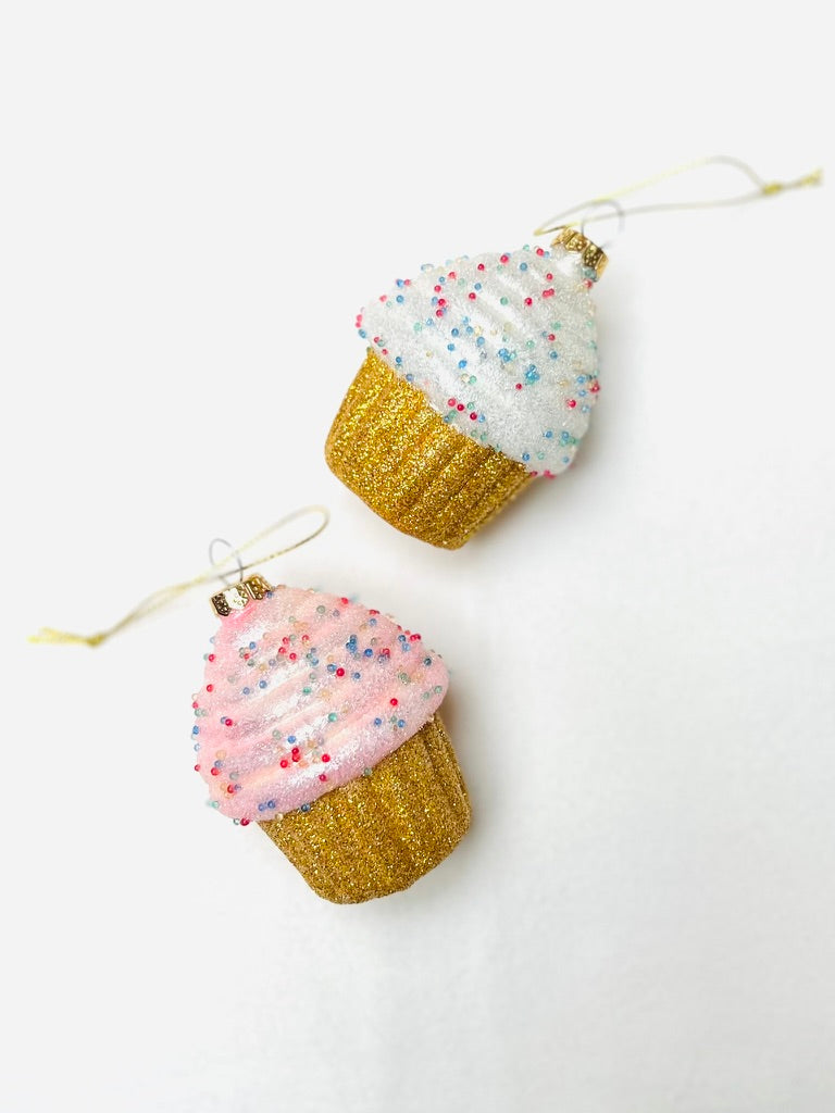 Tiny Cupcake Ornament