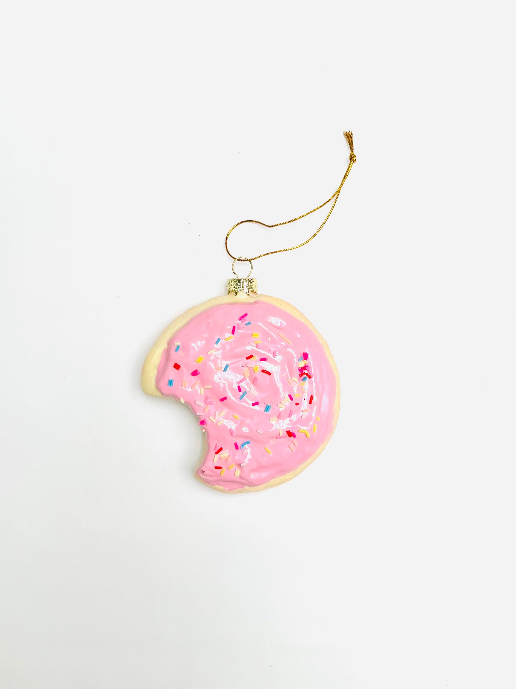 Soft Sugar Cookie With A Bite Ornament