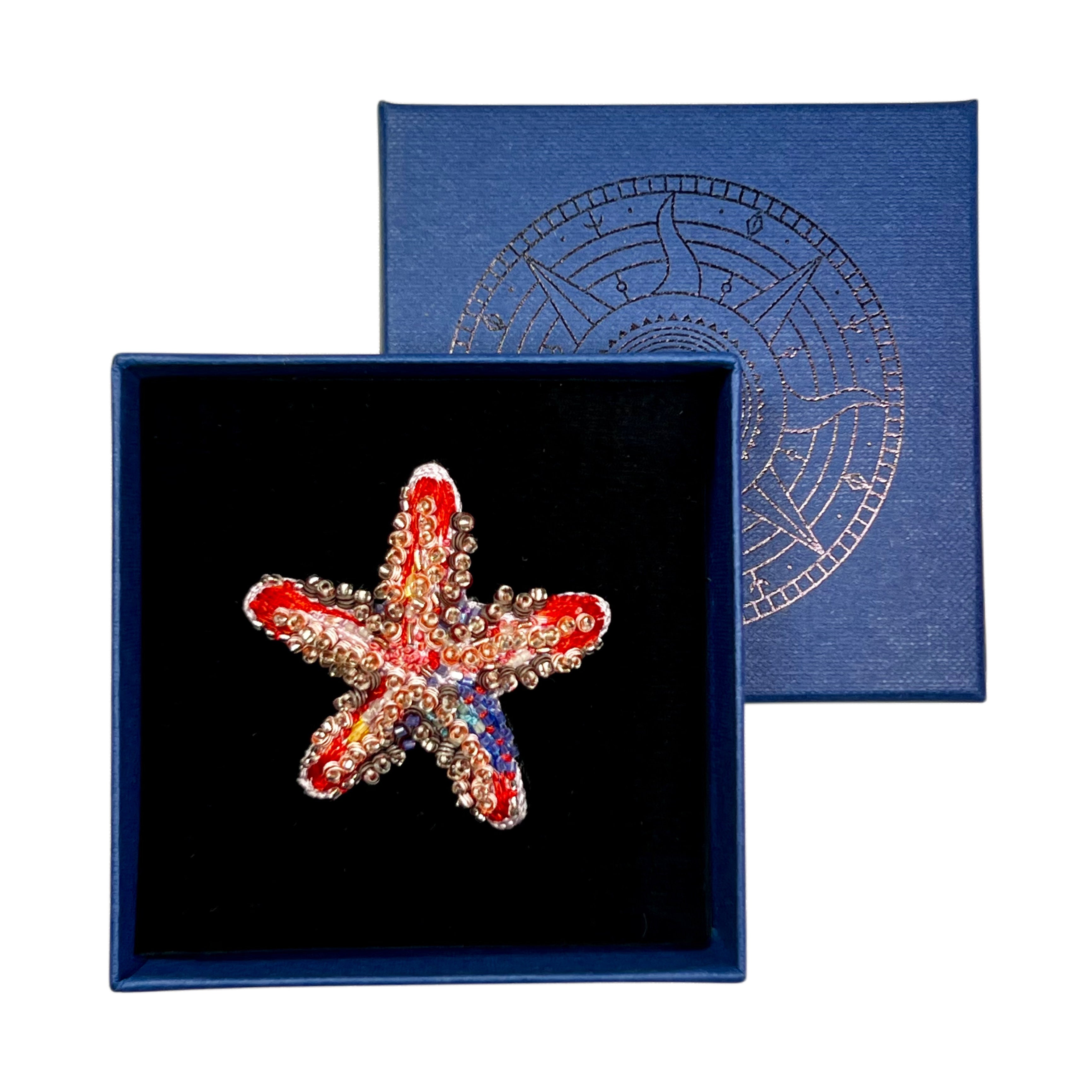 Pink Star Brooch
