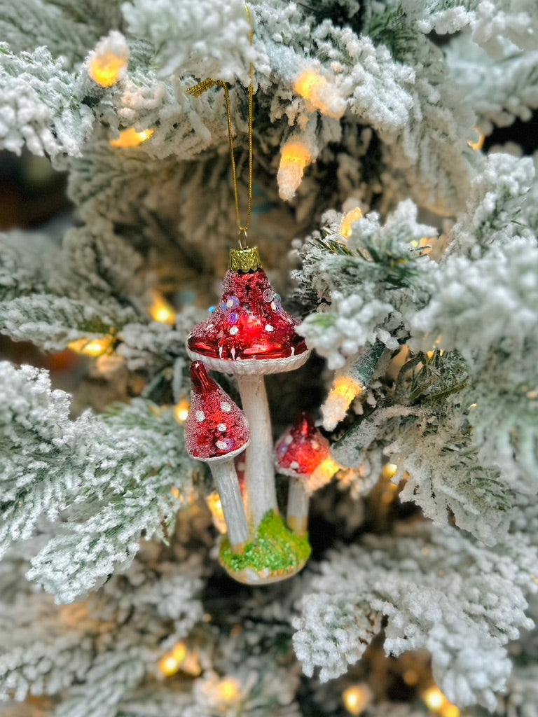 Mushroom Cluster Ornament
