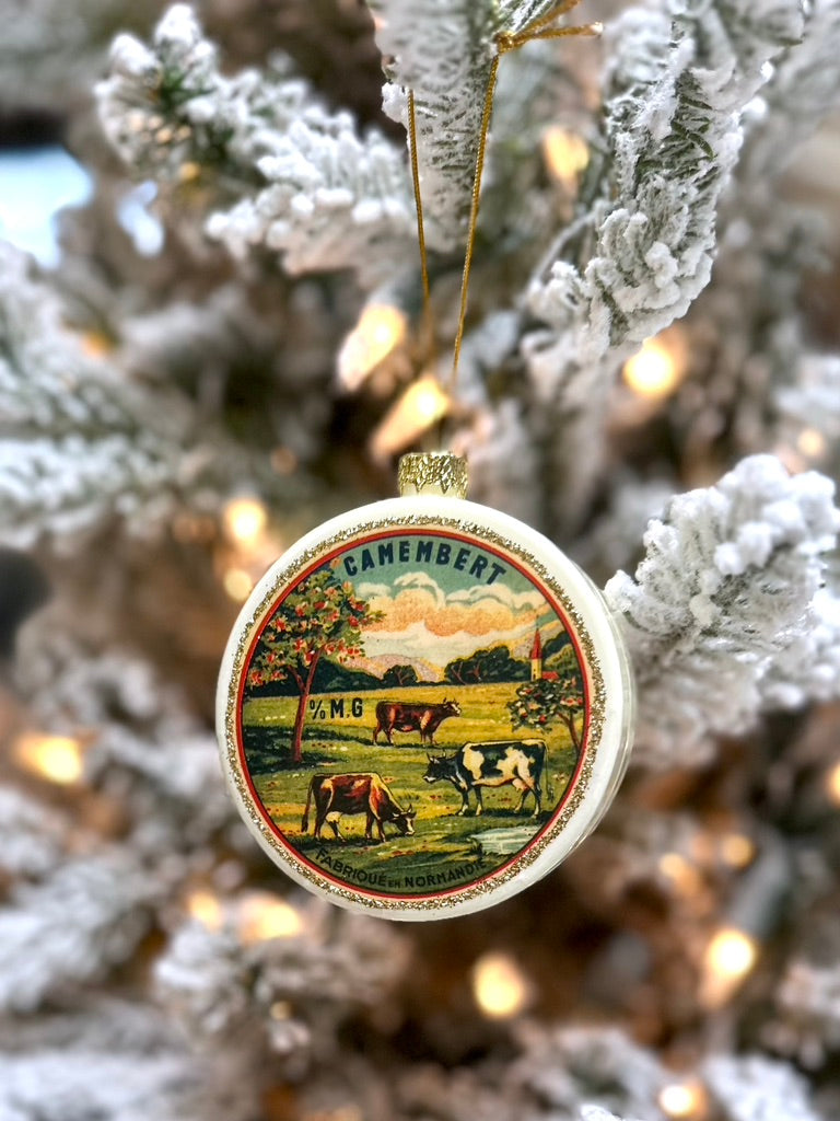 Camembert Cheese Ornament