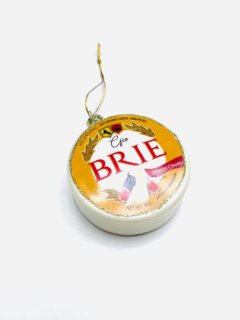Brie Cheese Ornament