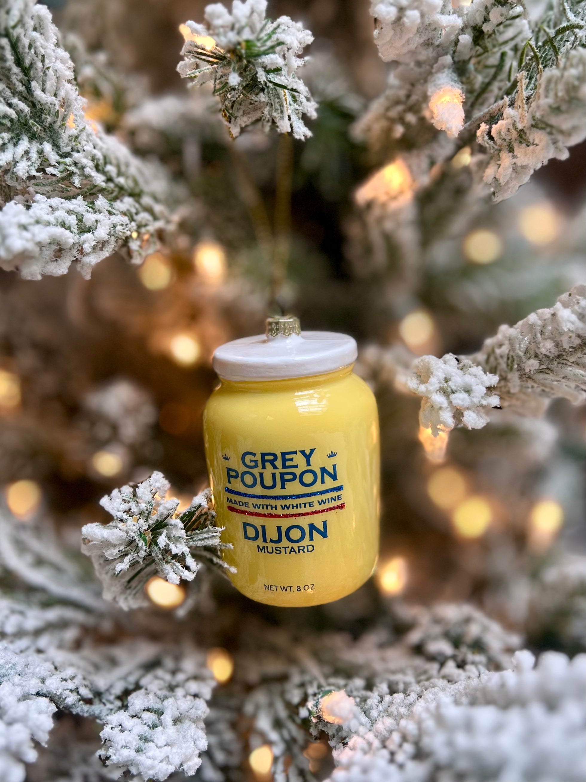 Dijon Mustard Ornament