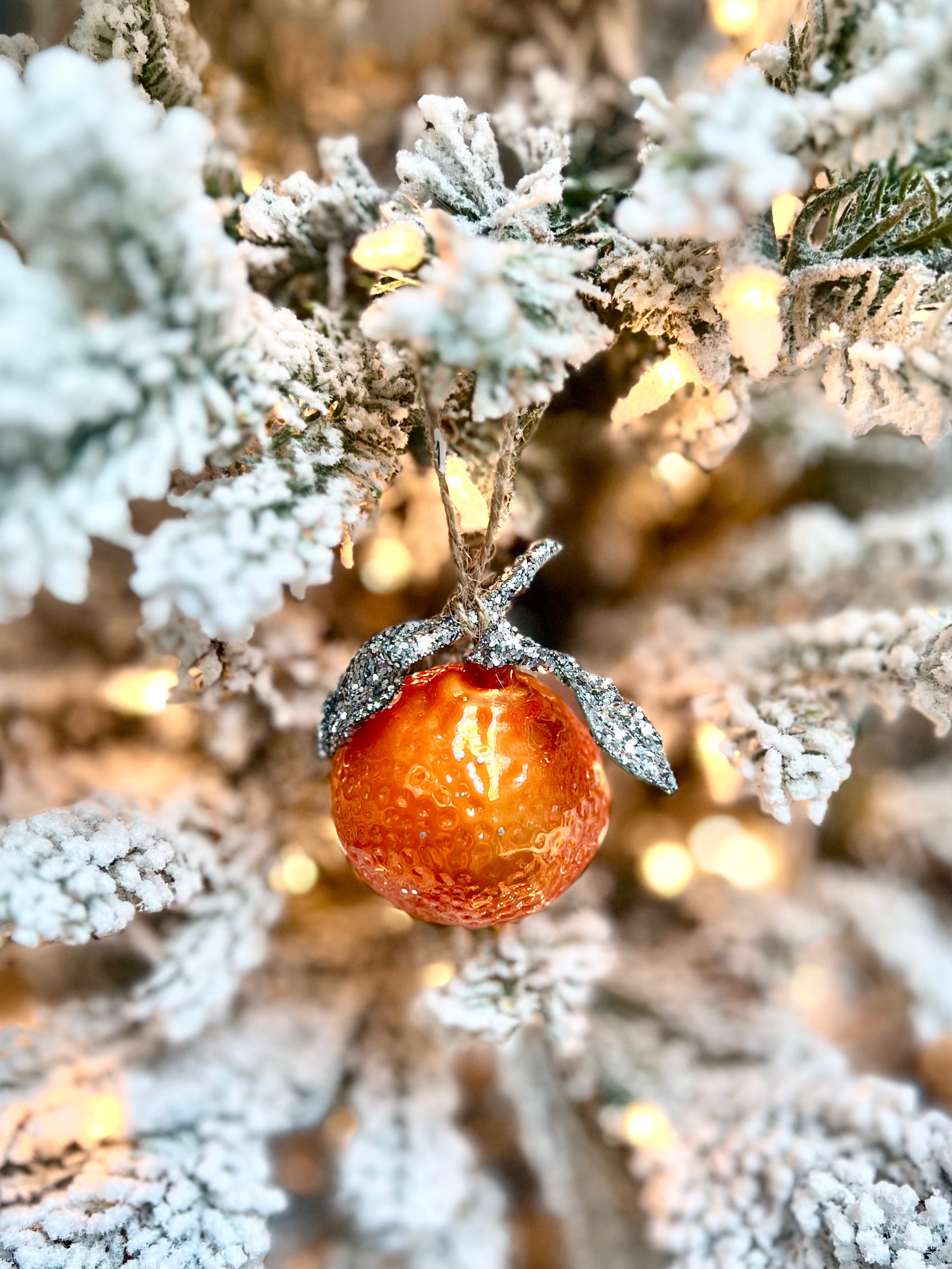 Tangerine Ornament