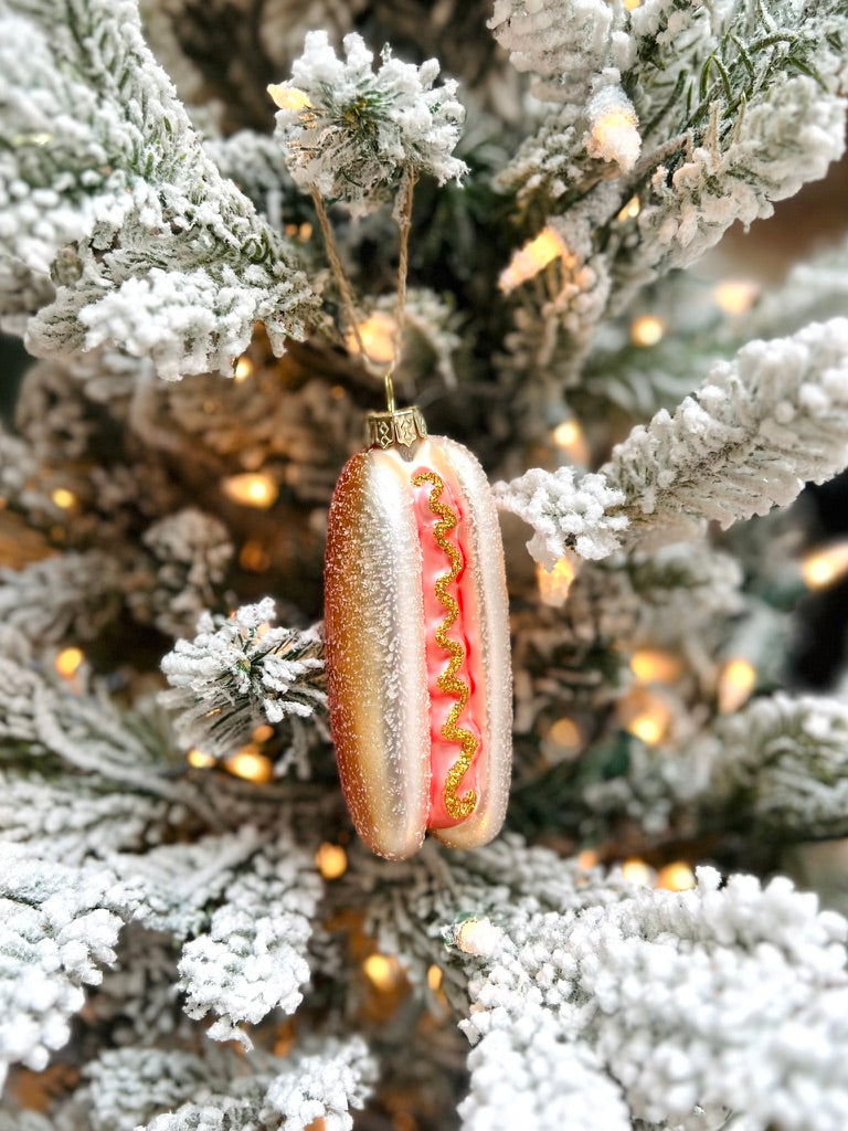 Hot Dog Ornament