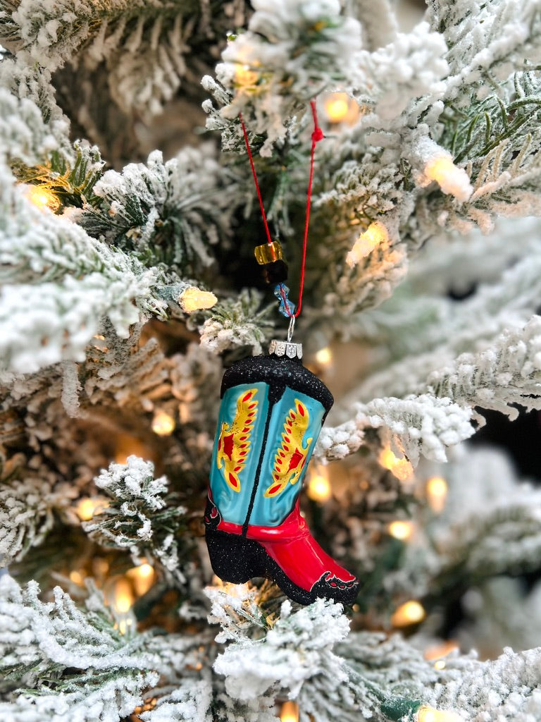Cowboy Boot Ornament