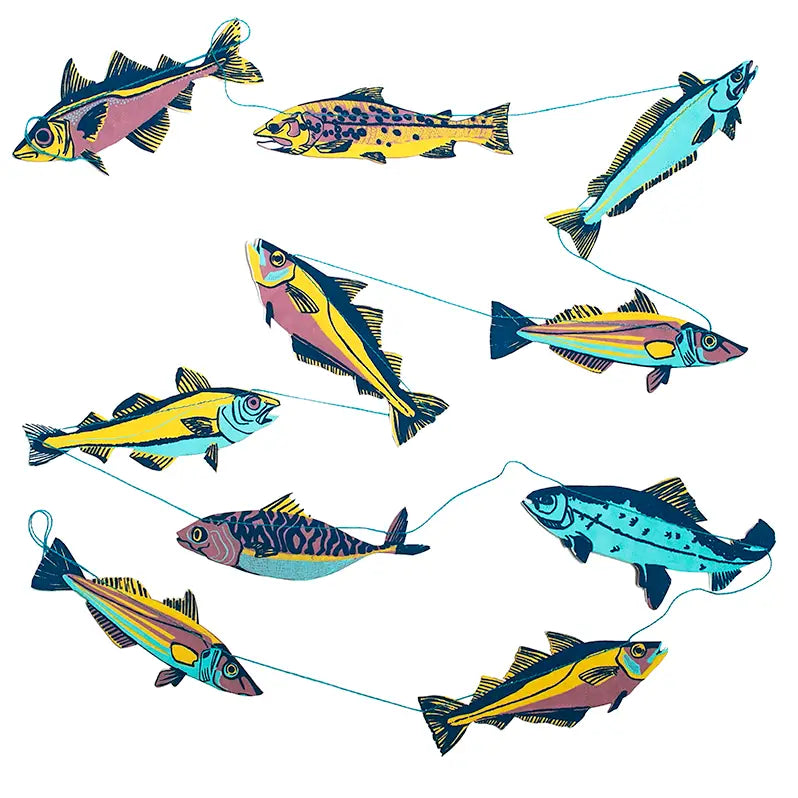 Fish Sewn Garland