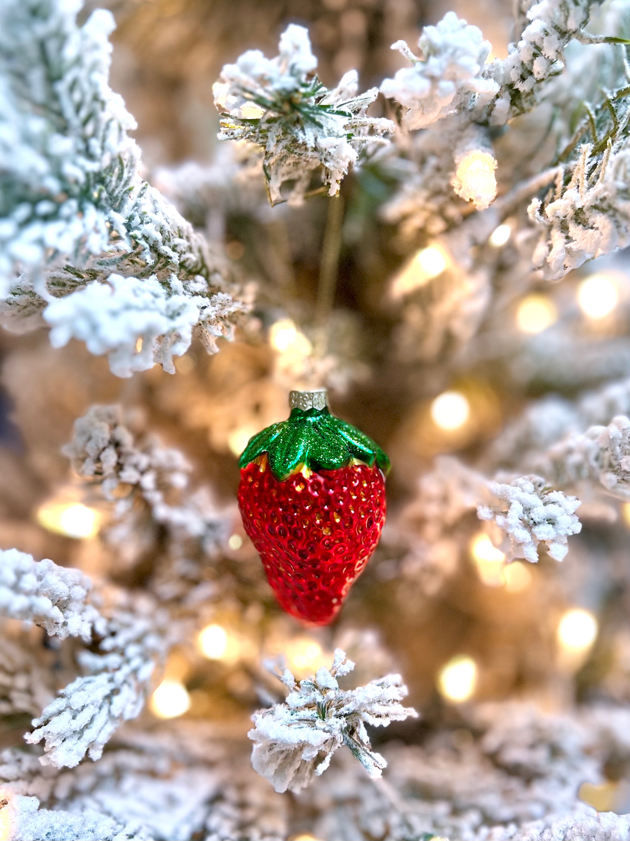 Everbearing Strawberry Ornament