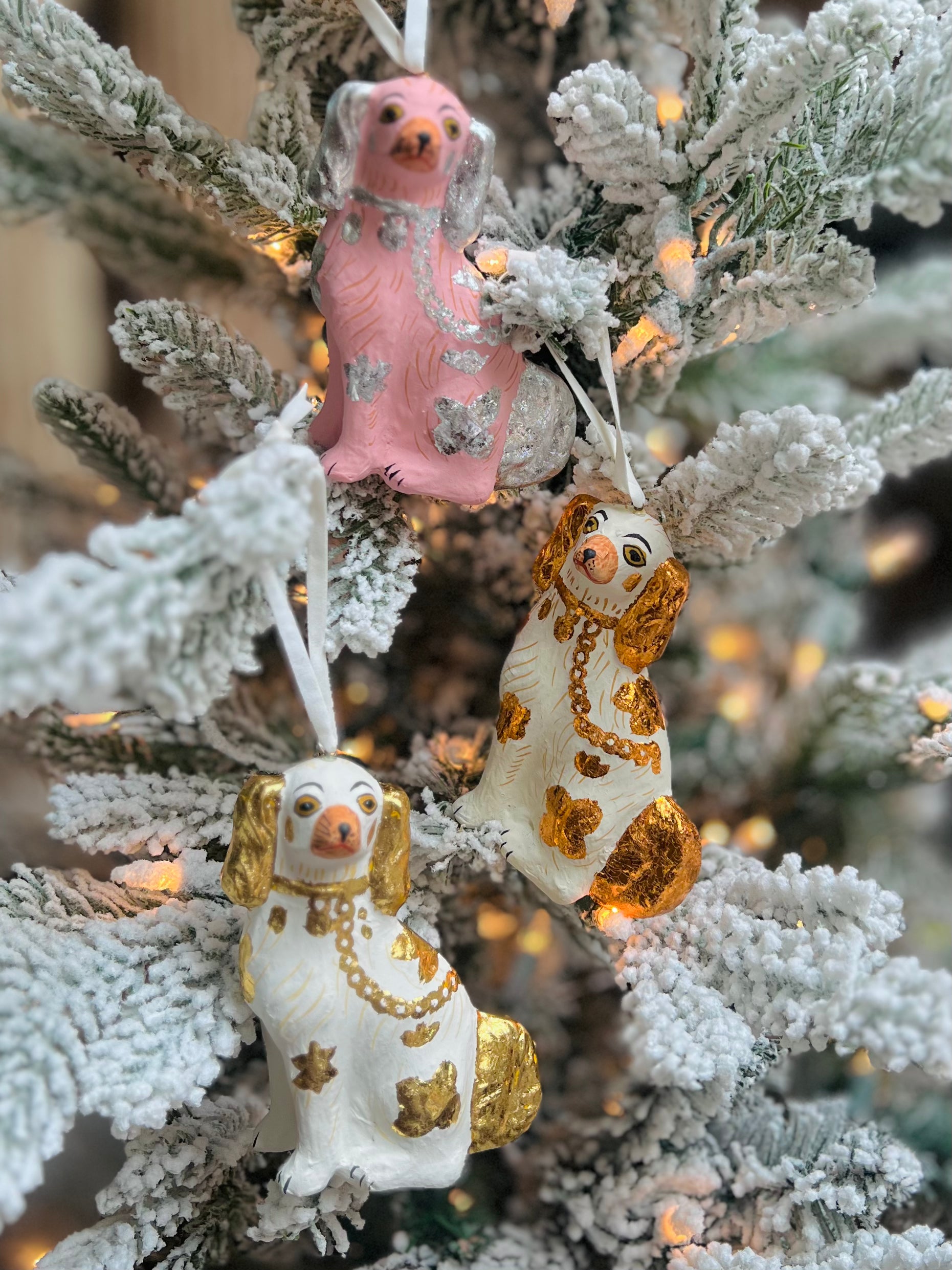 Prized Spaniel Ornament