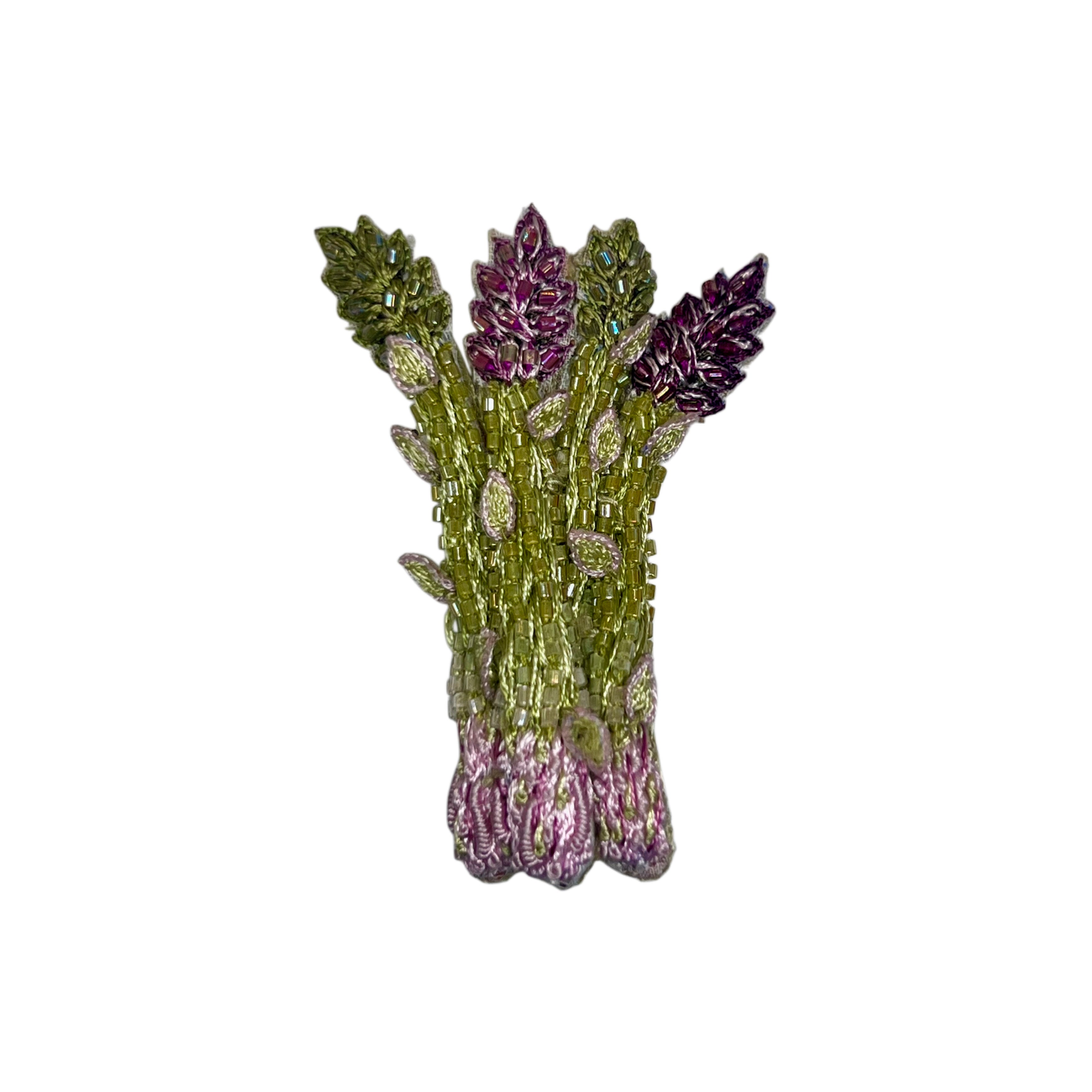 Asparagus Brooch