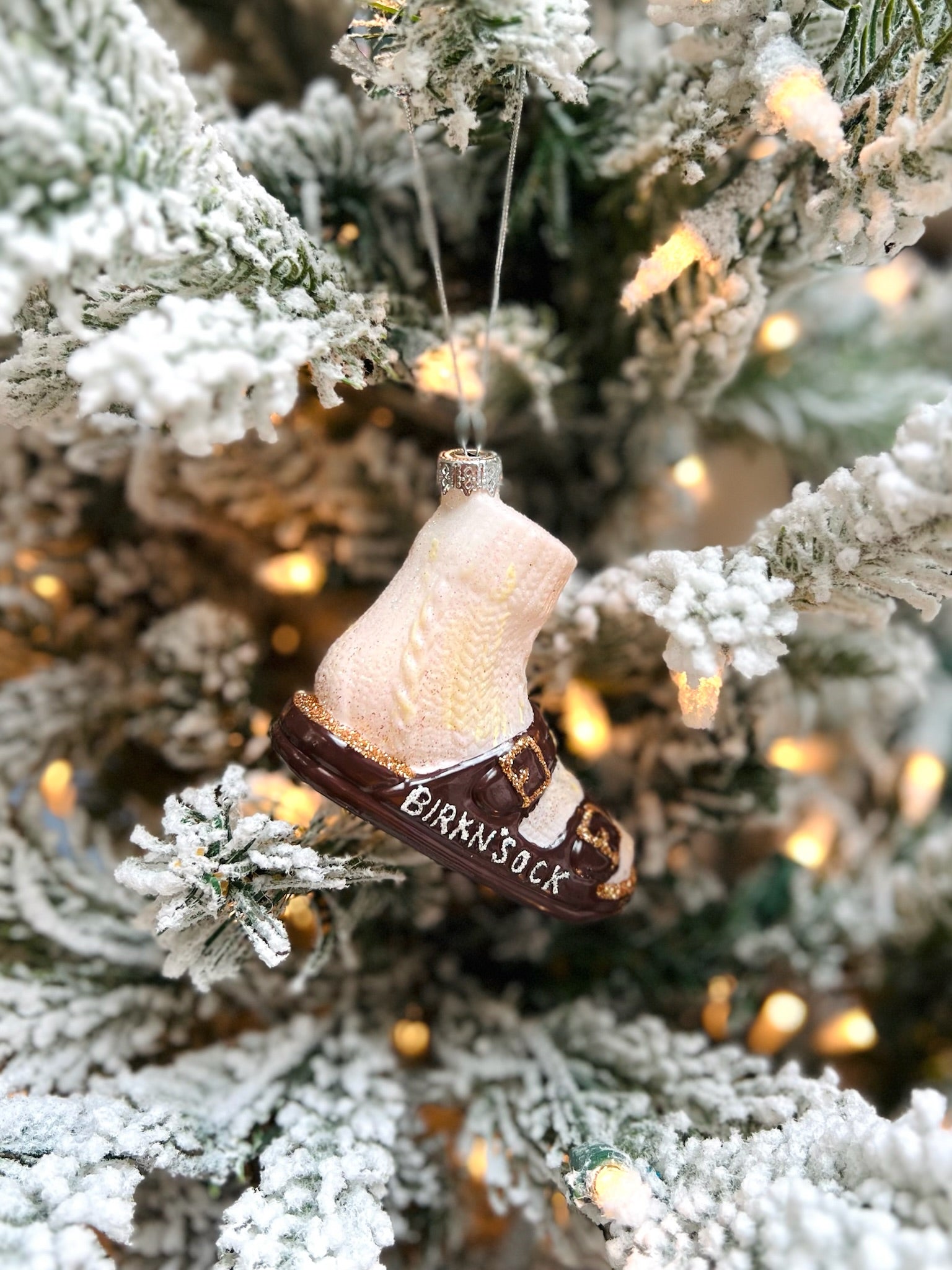Birk N' Sock Ornament