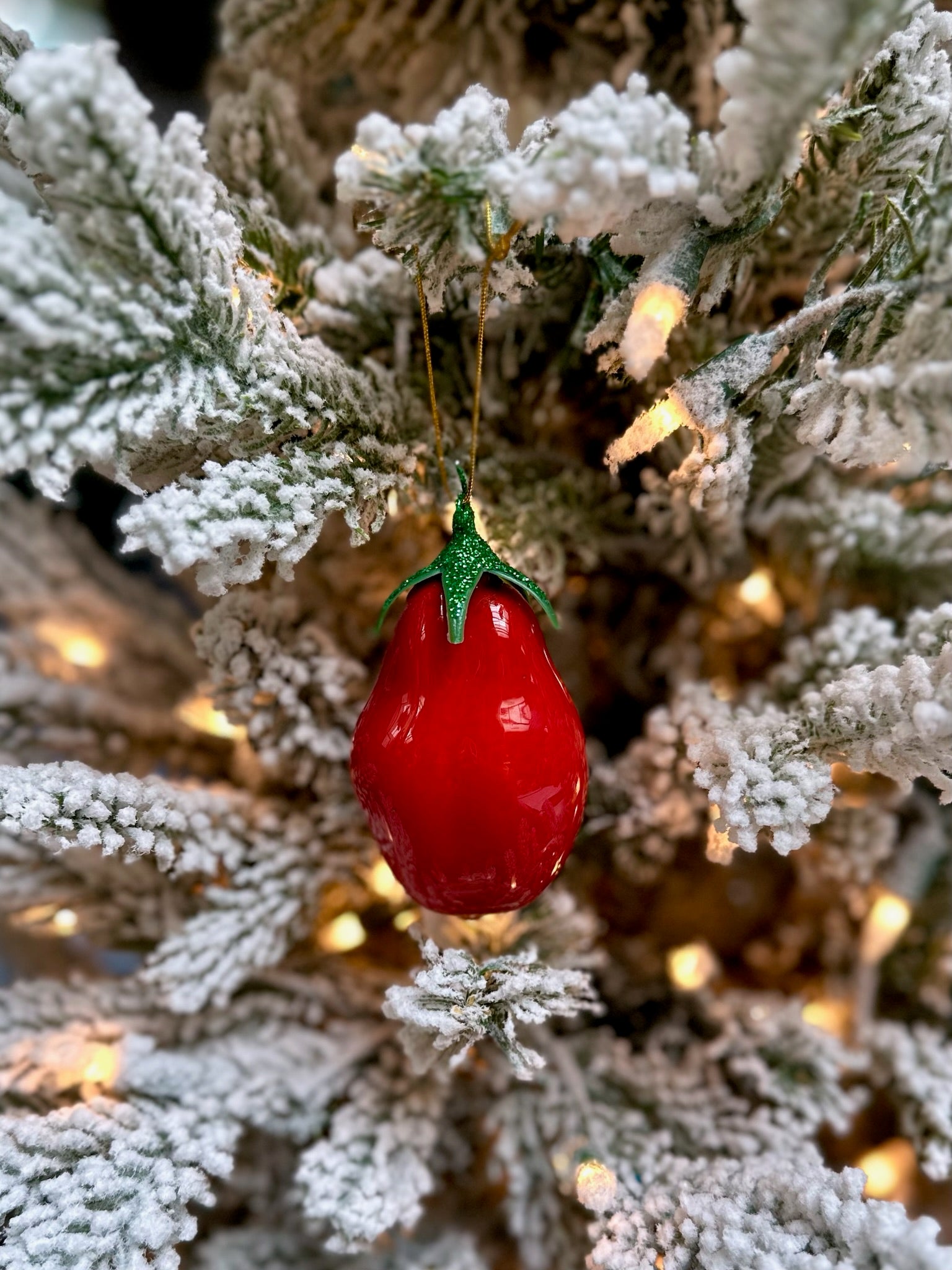 Roma Tomato Ornament