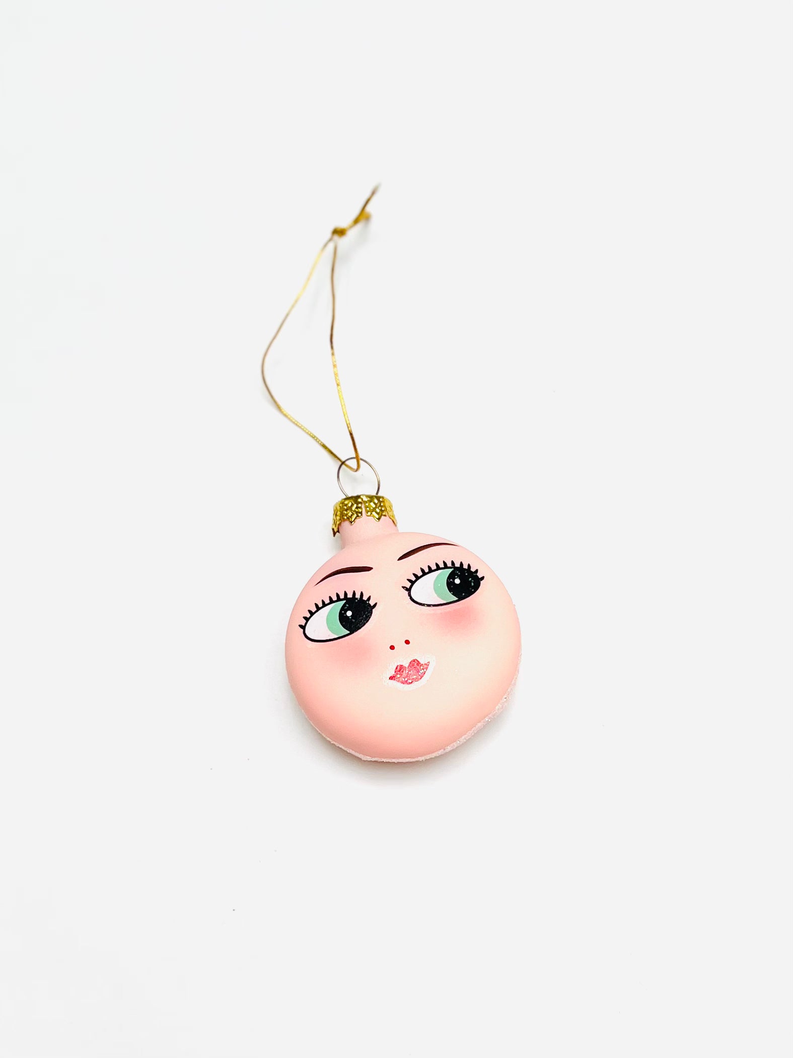Small Doll Face Ornament