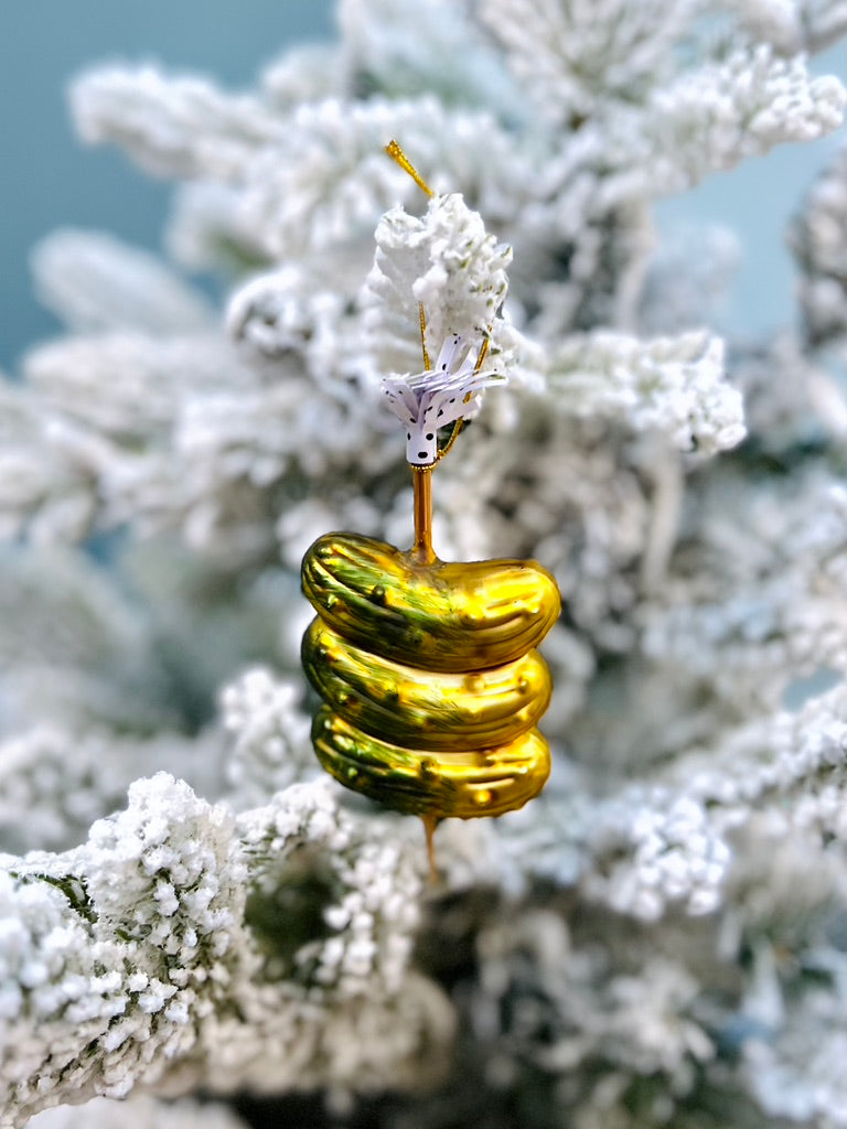 Gherkins Ornament