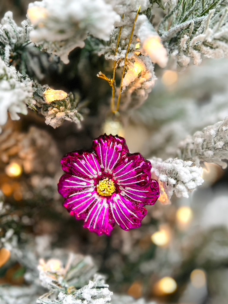 Pink Cosmo Ornament