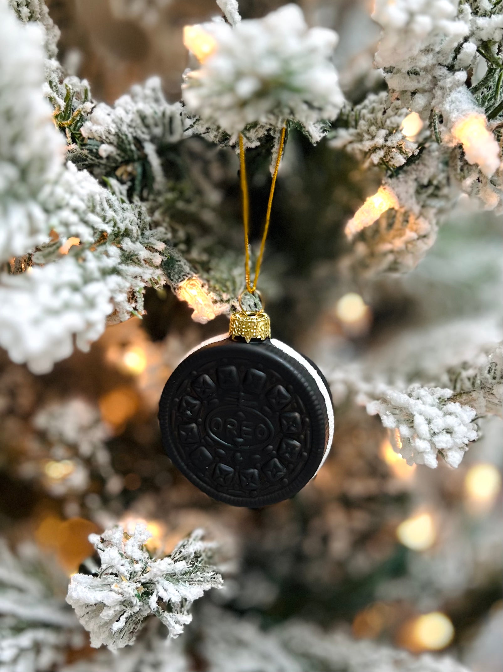 Cream Sandwich Cookie Ornament