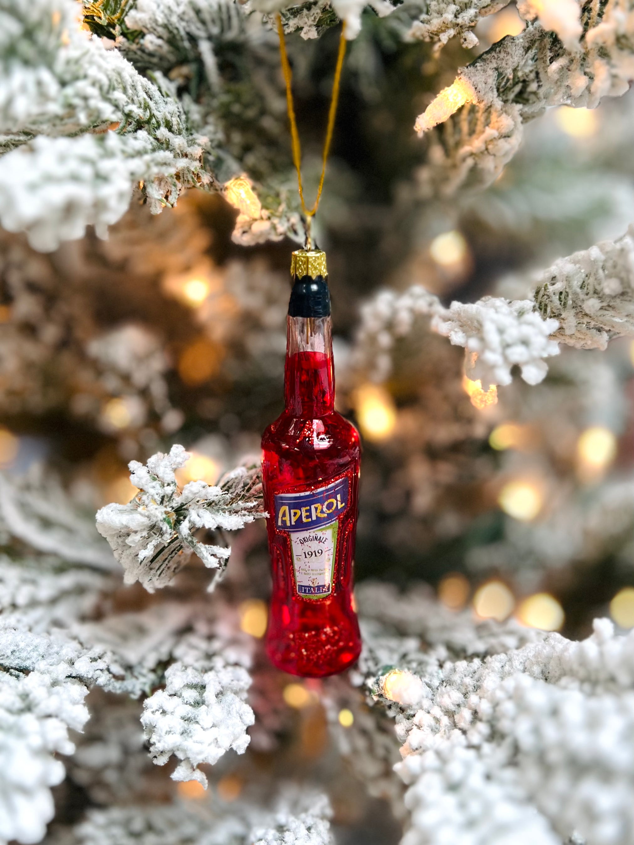 Aperol Bottle Ornament