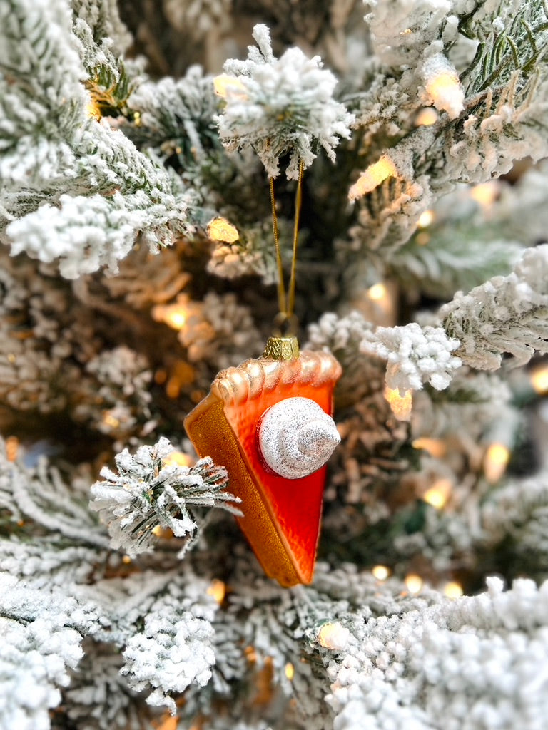 Slice of Pumpkin Pie Ornament