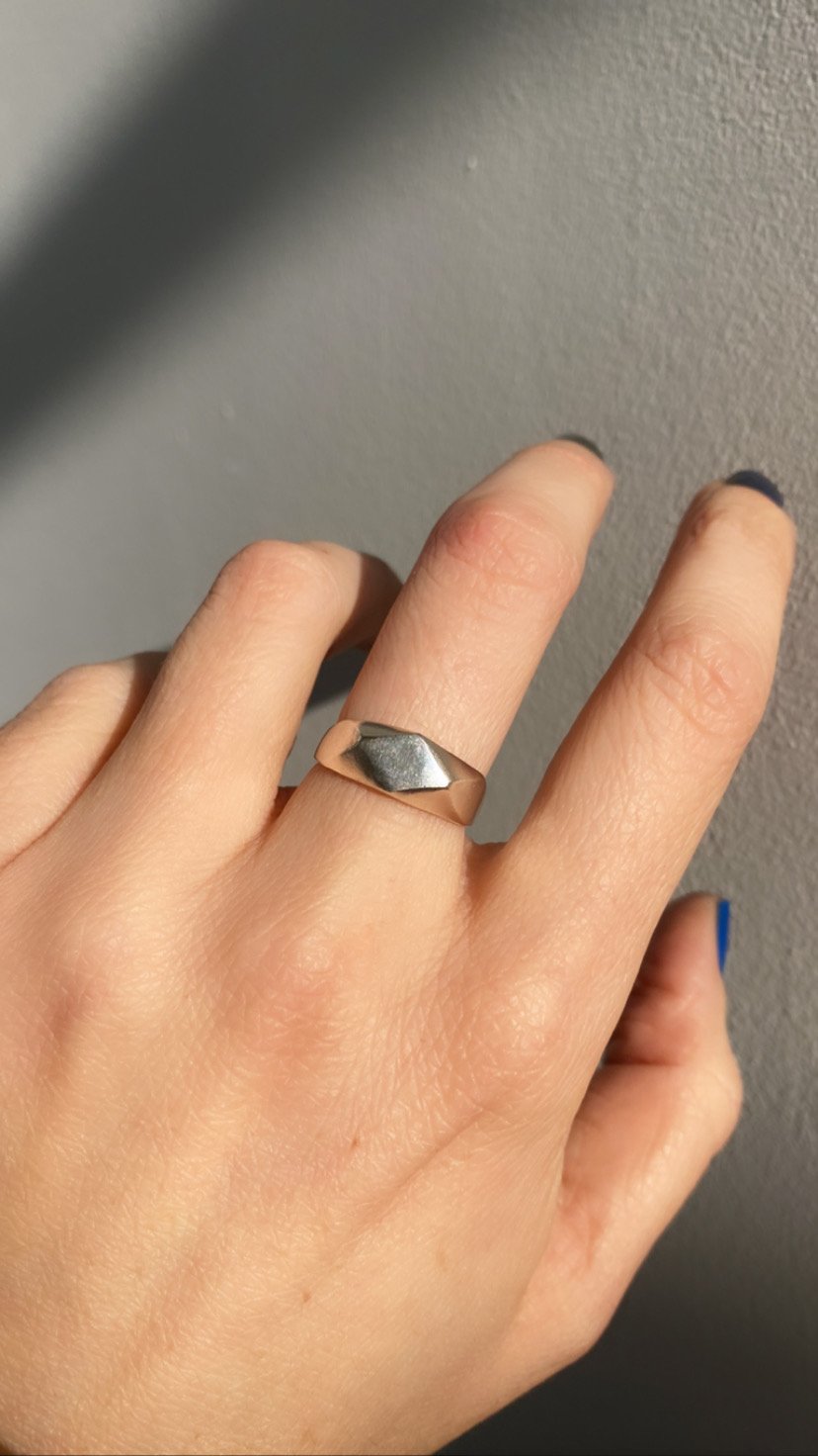 Plane Signet Ring