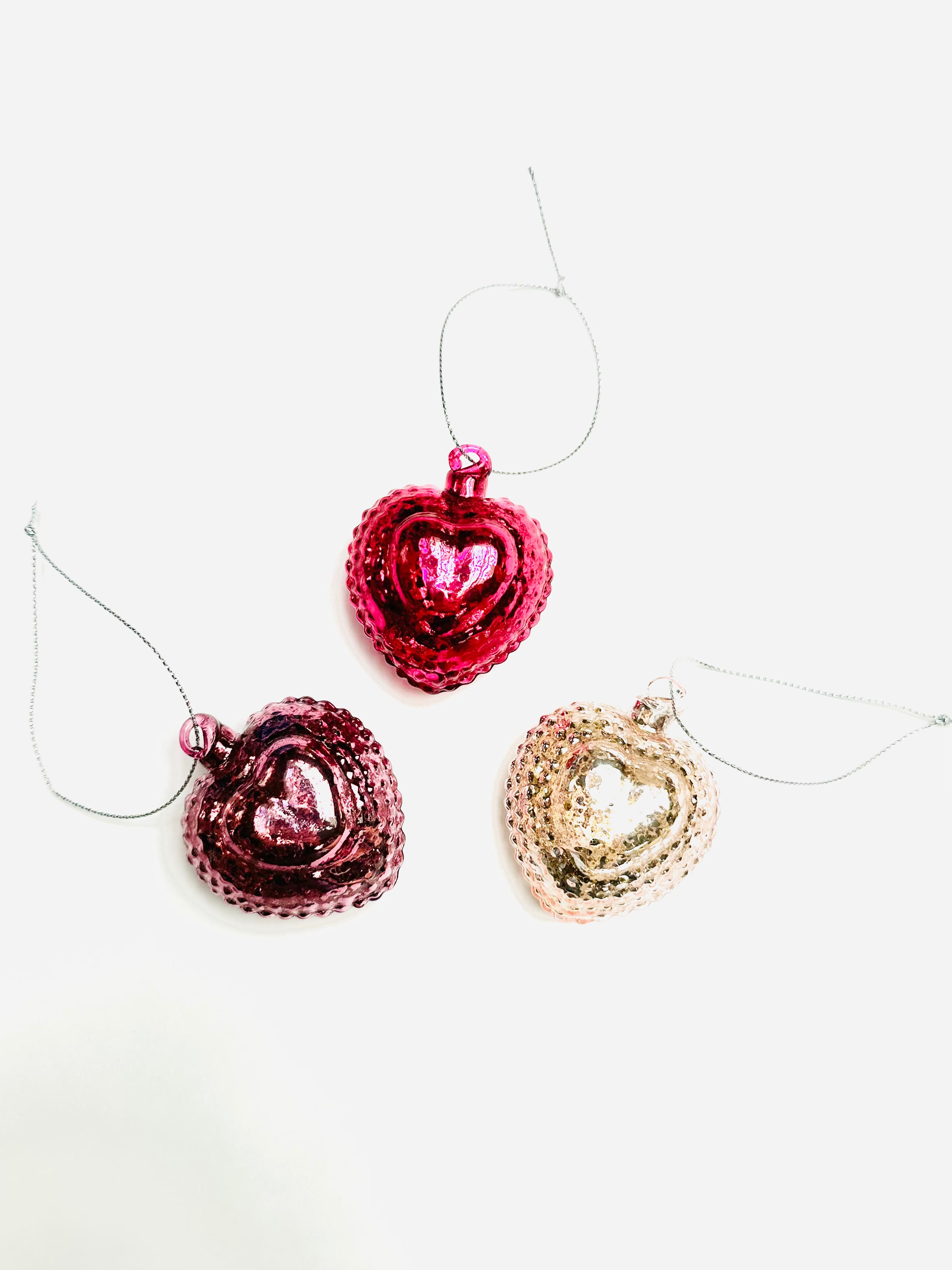 Large Heartfelt Dotted Ornament