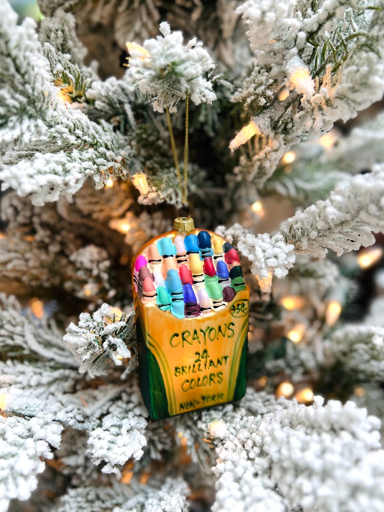 Crayon Box Ornament