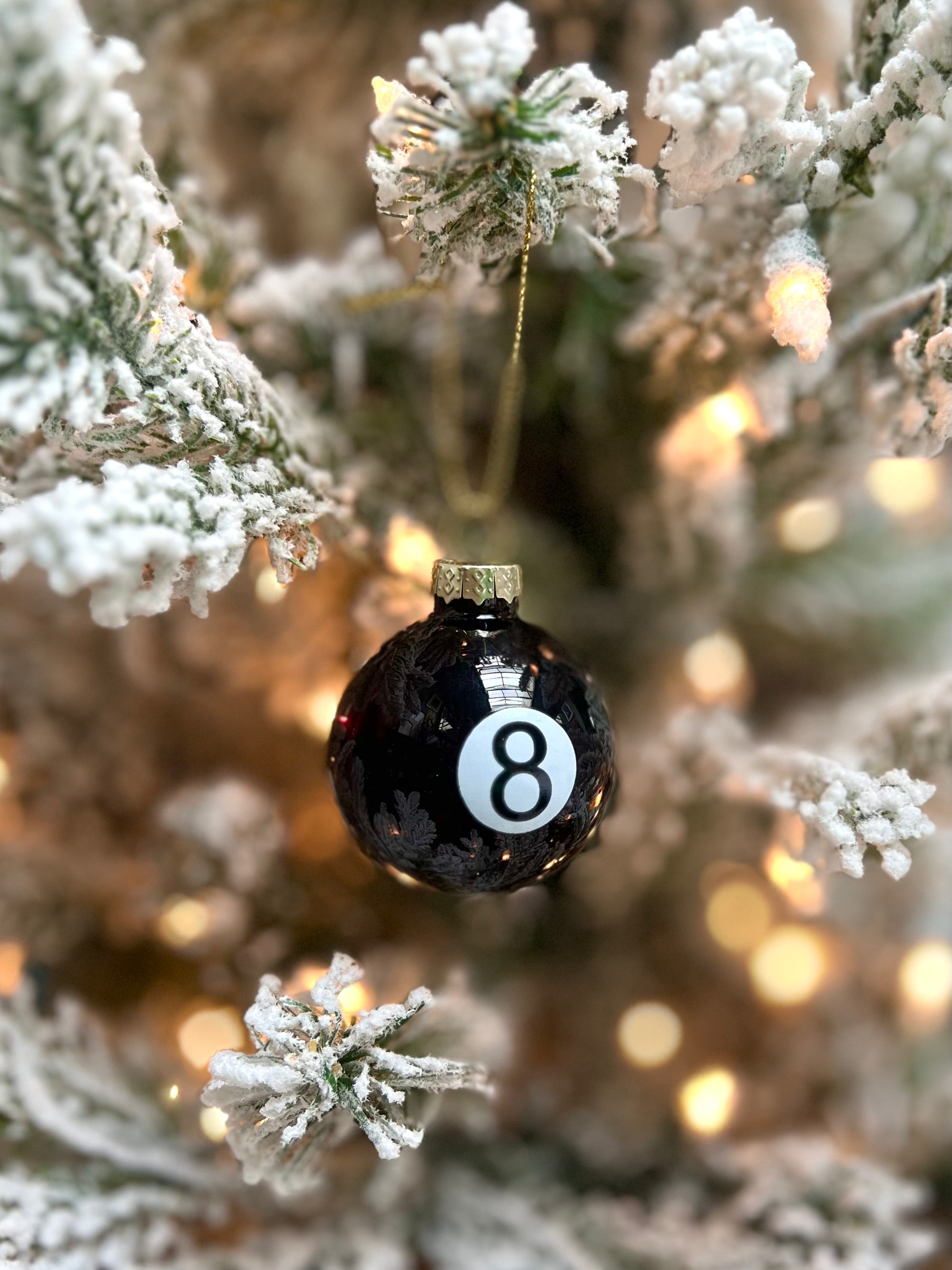 8 Ball Ornament