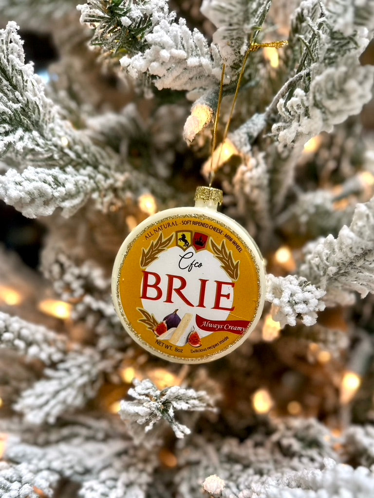 Brie Cheese Ornament