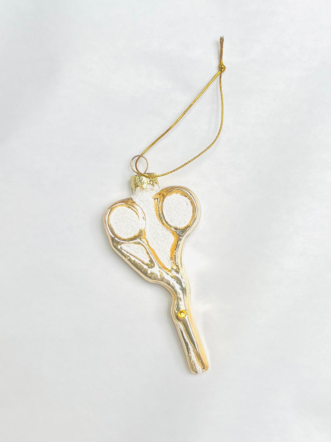 Crane Sewing Scissors Ornament