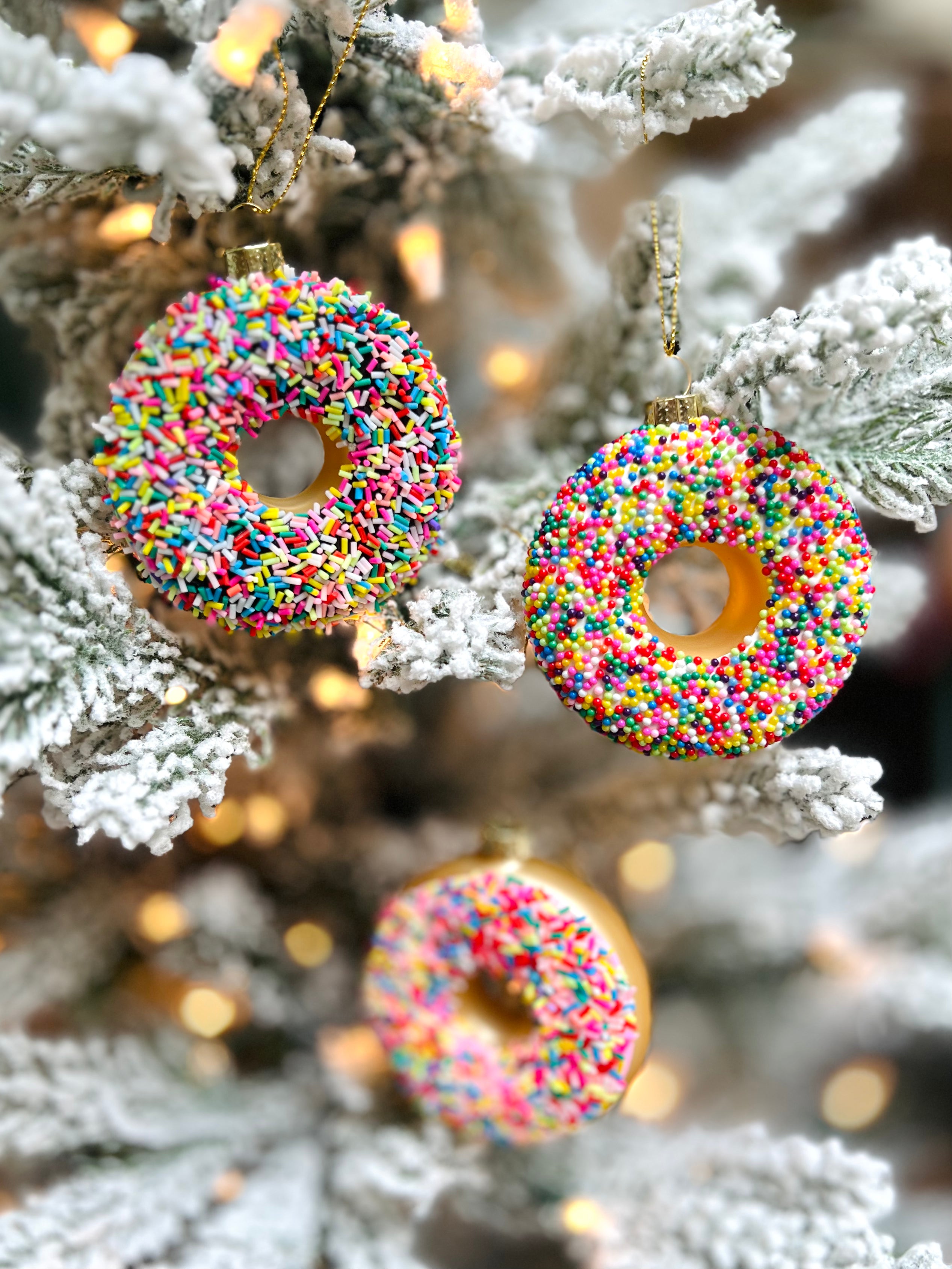 Donuts with Sprinkles Ornament