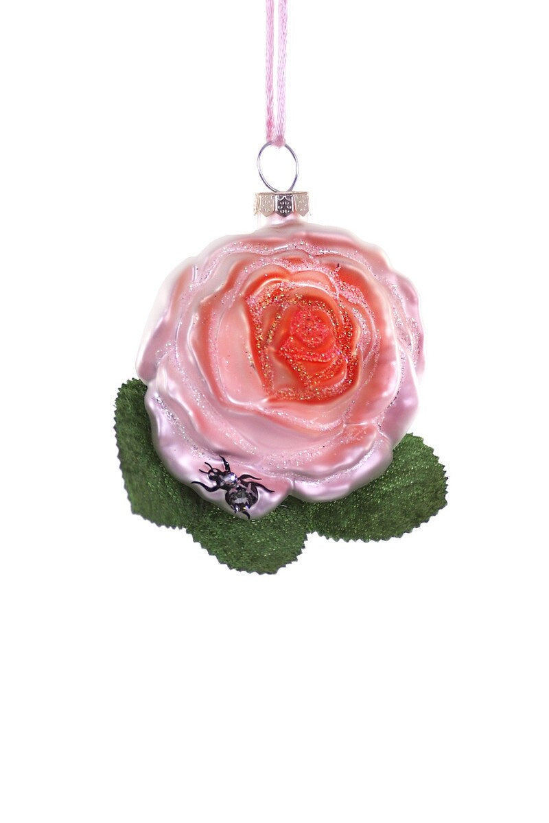 Cottage Rose Ornament