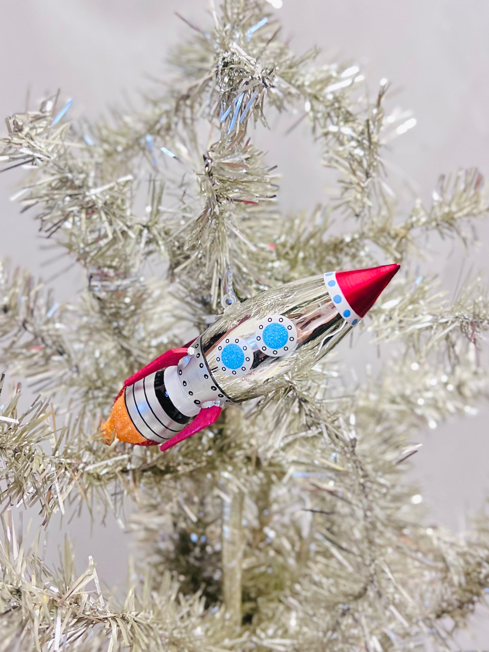 Rocketship Ornament