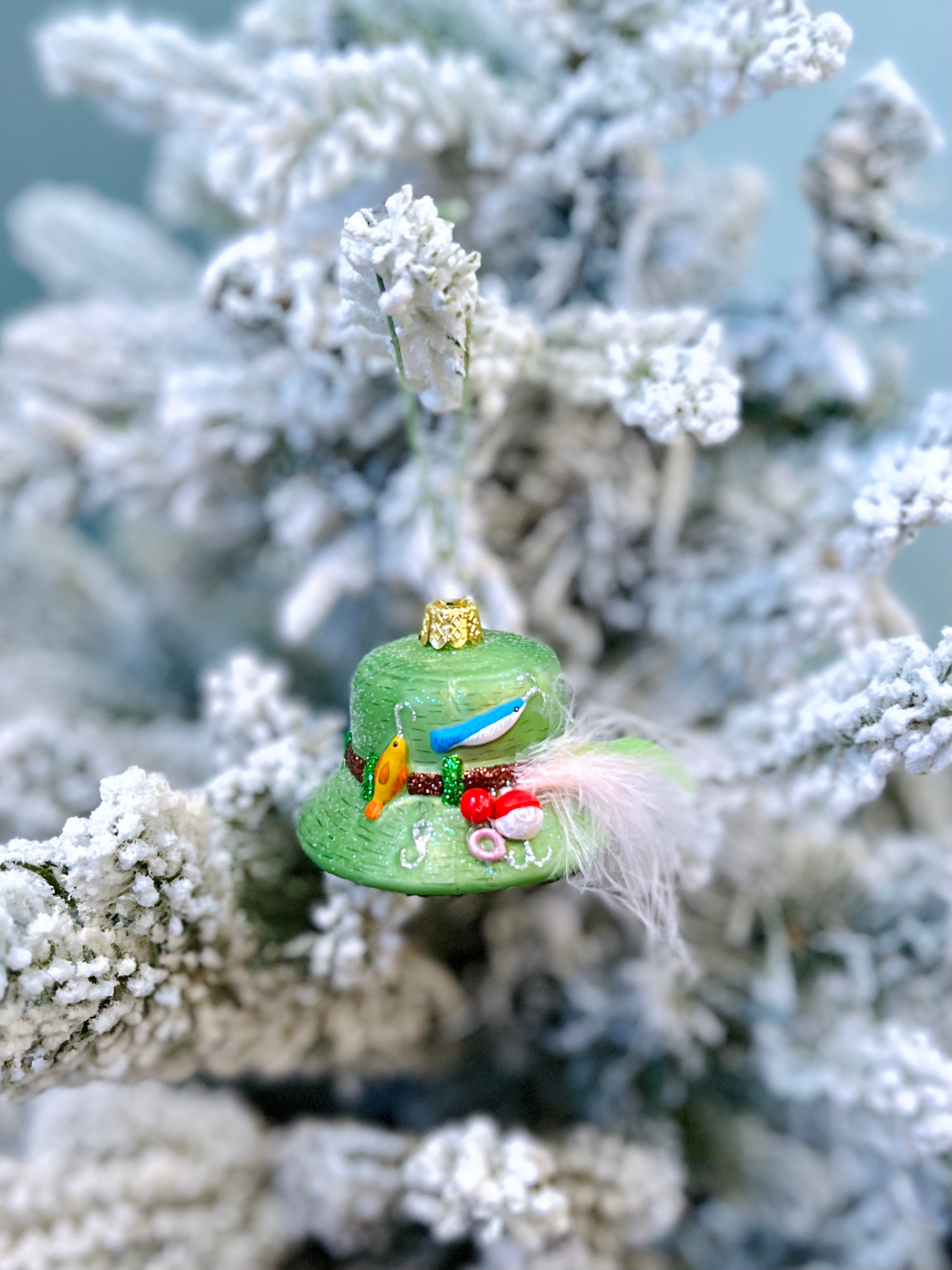 Fly Fisherman’s Hat Ornament