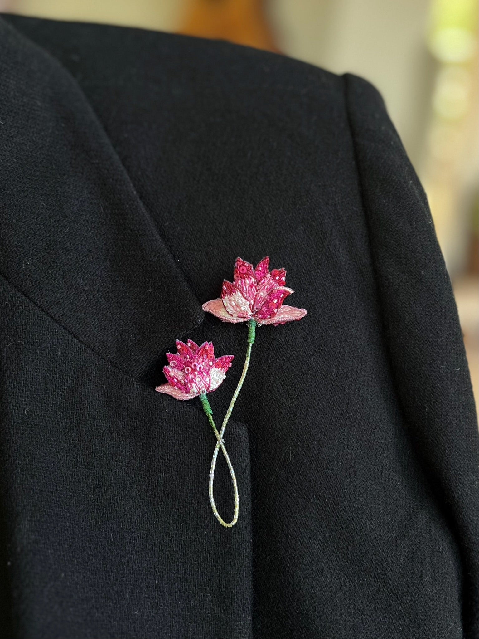 Blooming Lotus Brooch1