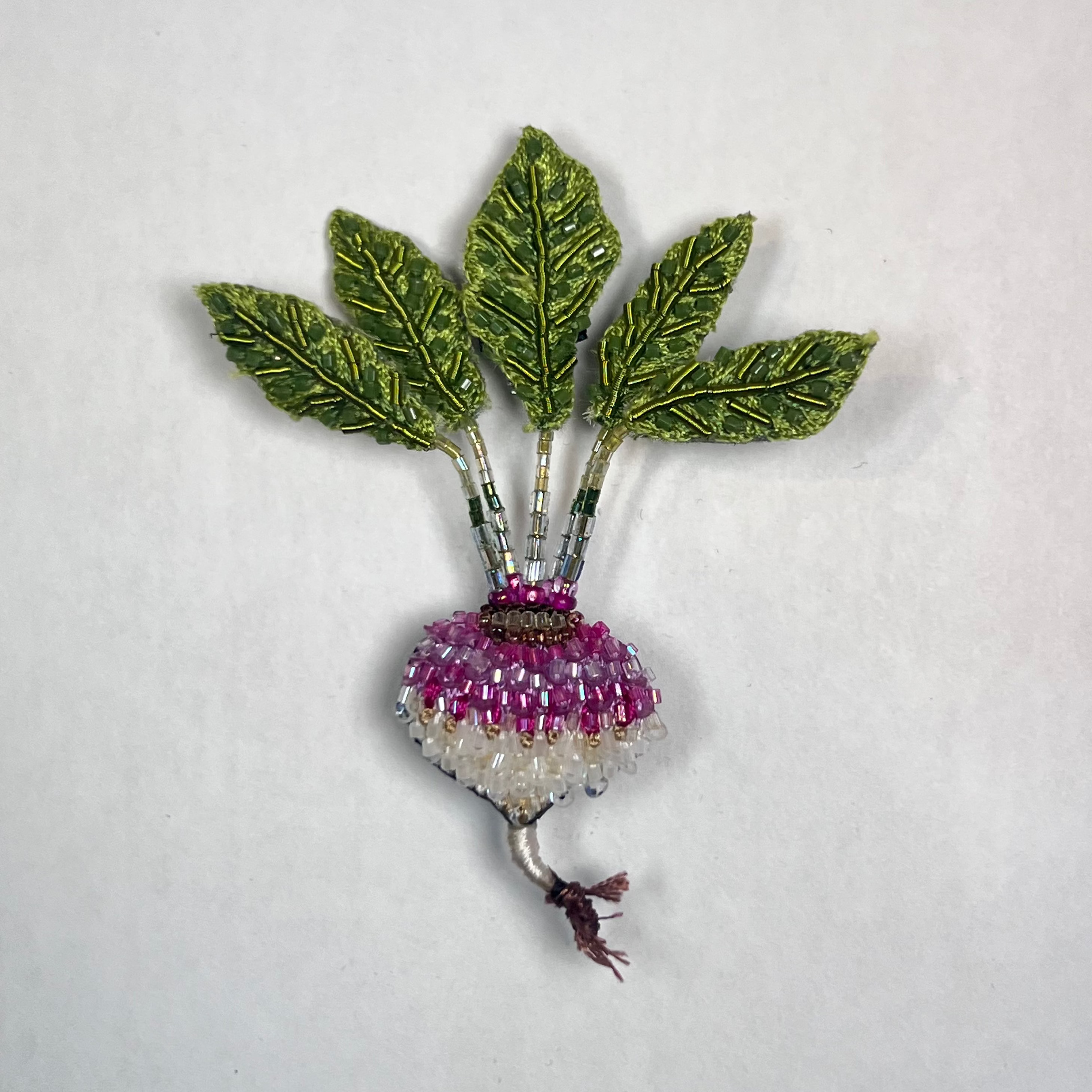Turnip Brooch Pin