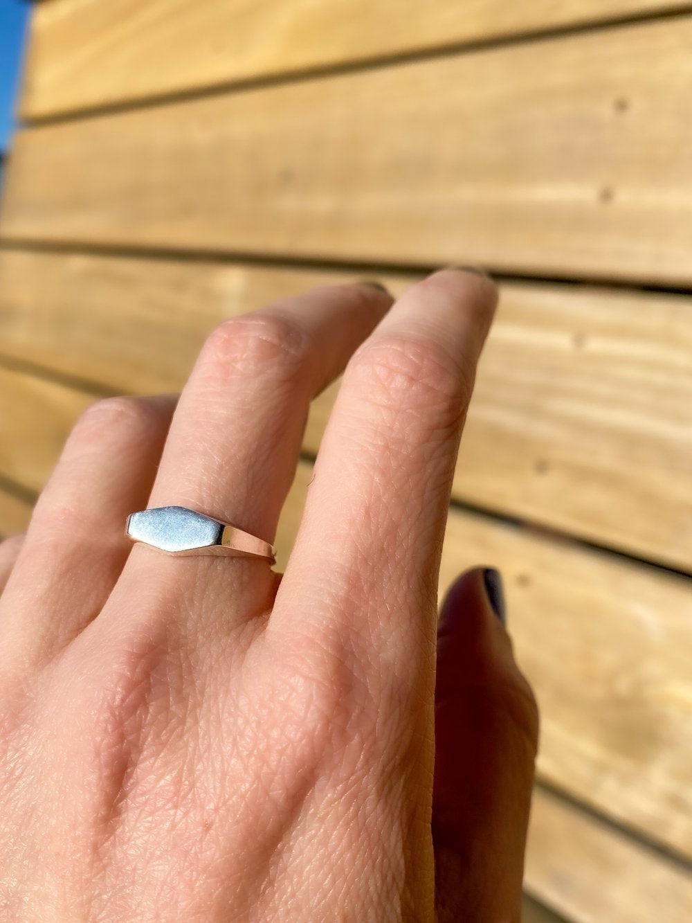 Crest Signet Ring