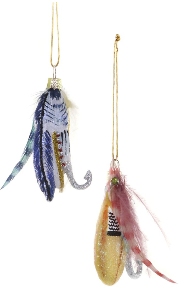 Vintage Fishing Fly Ornament