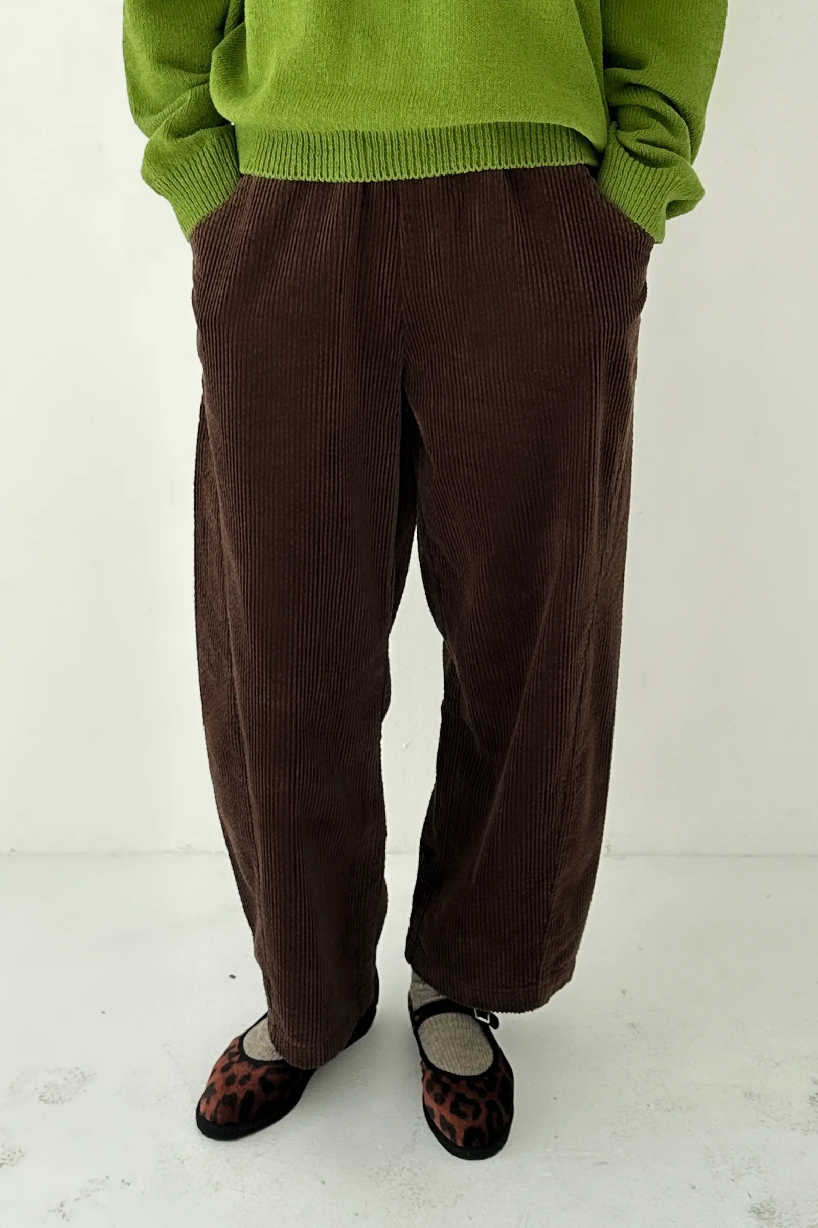Corduroy Arc Pants