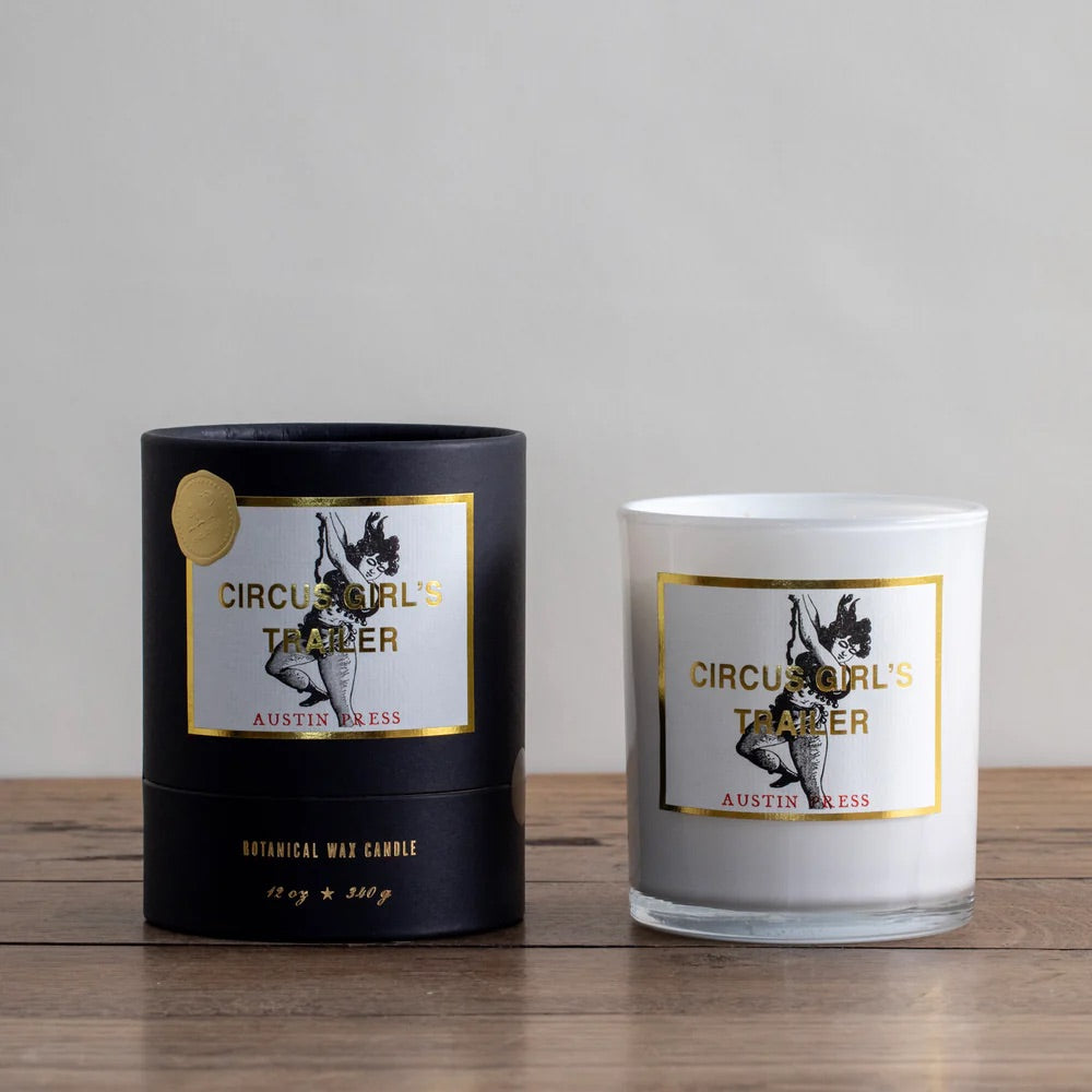 Circus Girl's Trailer Candle