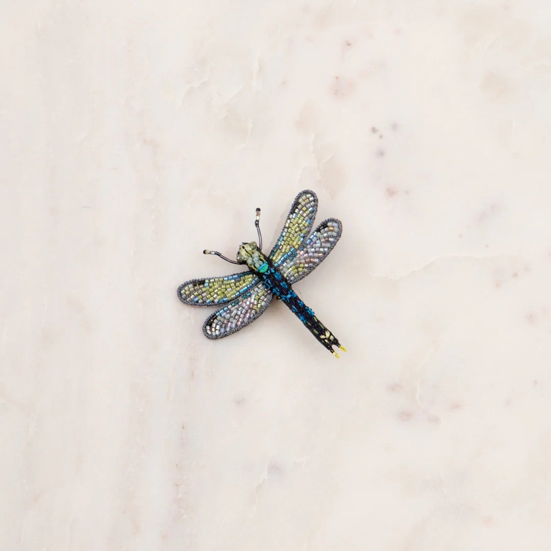 Common Hawker Dragonfly Brooch Pin