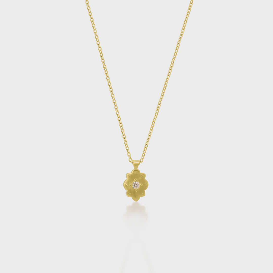 Drops of Happiness Cloud Charm Necklace