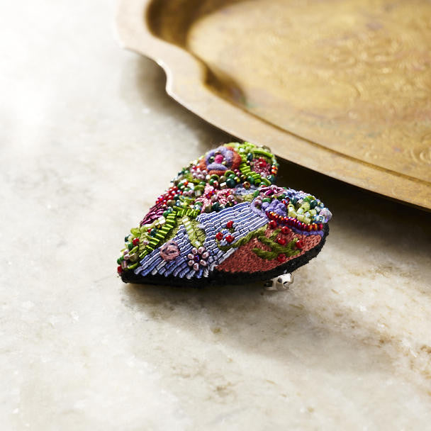 Blooming Heart Brooch