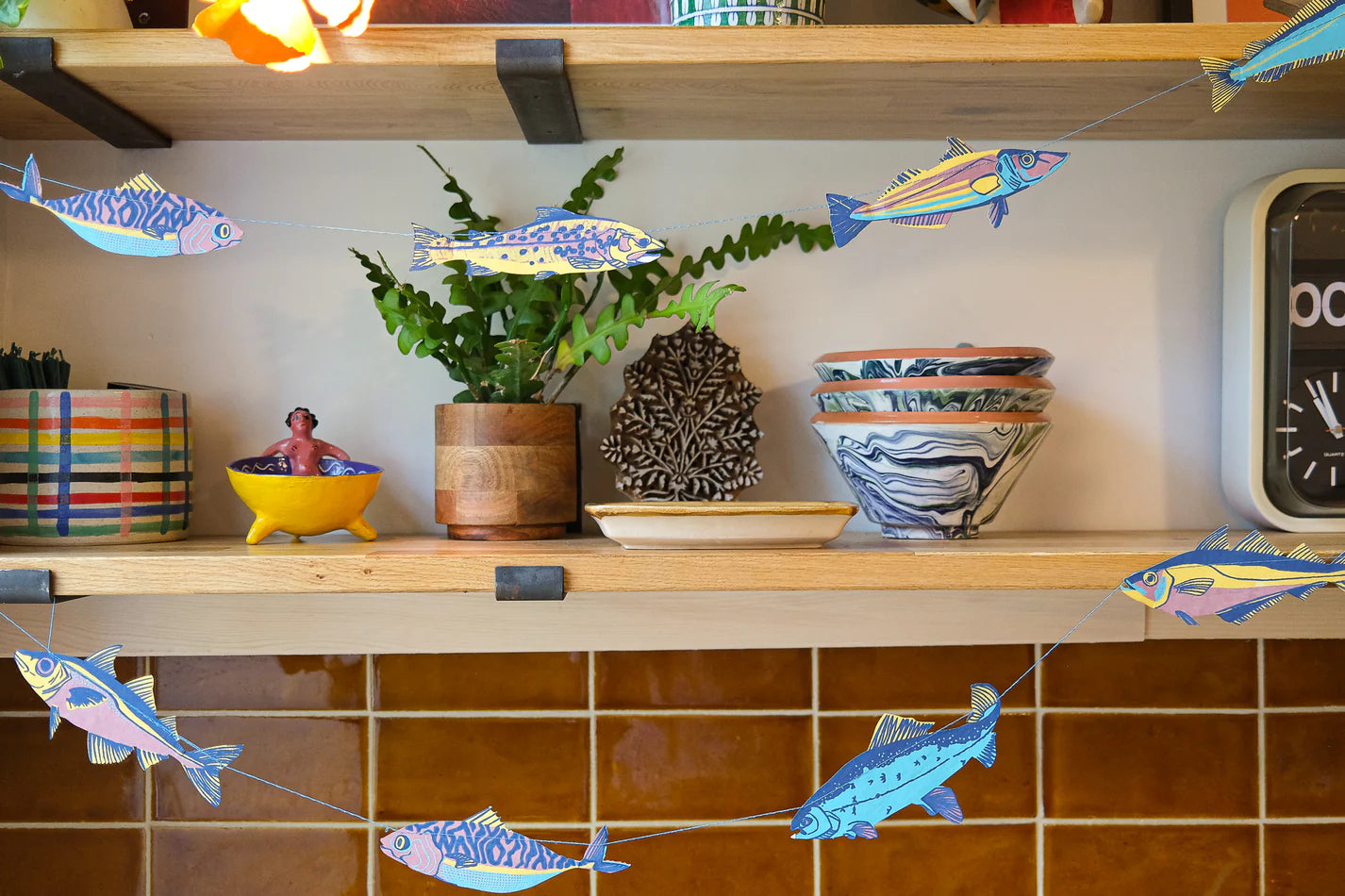 Fish Sewn Garland